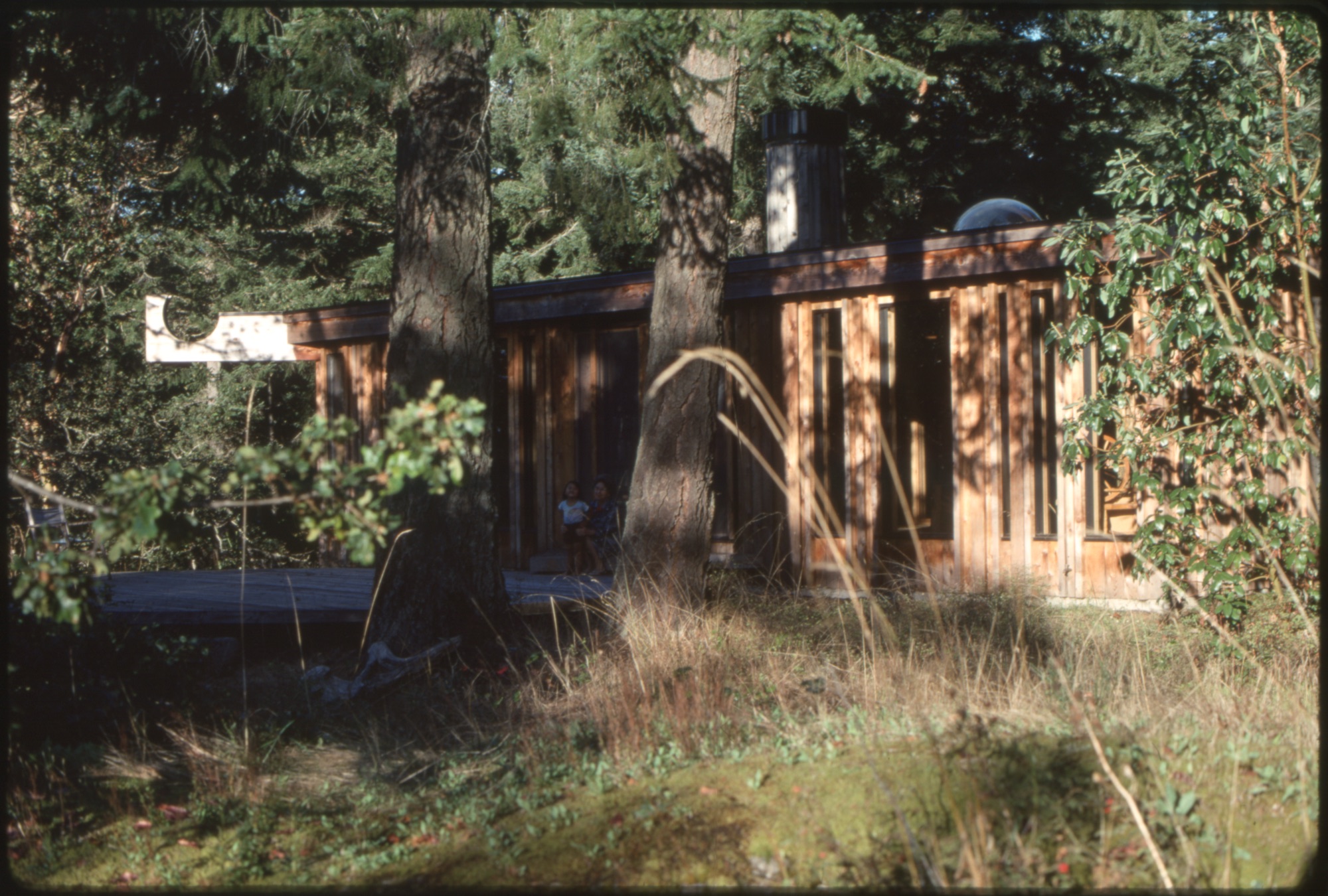 Hunter House, Exterior, South West Side — Frances and Child (HH-CAA-0031) — photograph, Canadian Architectural Archives