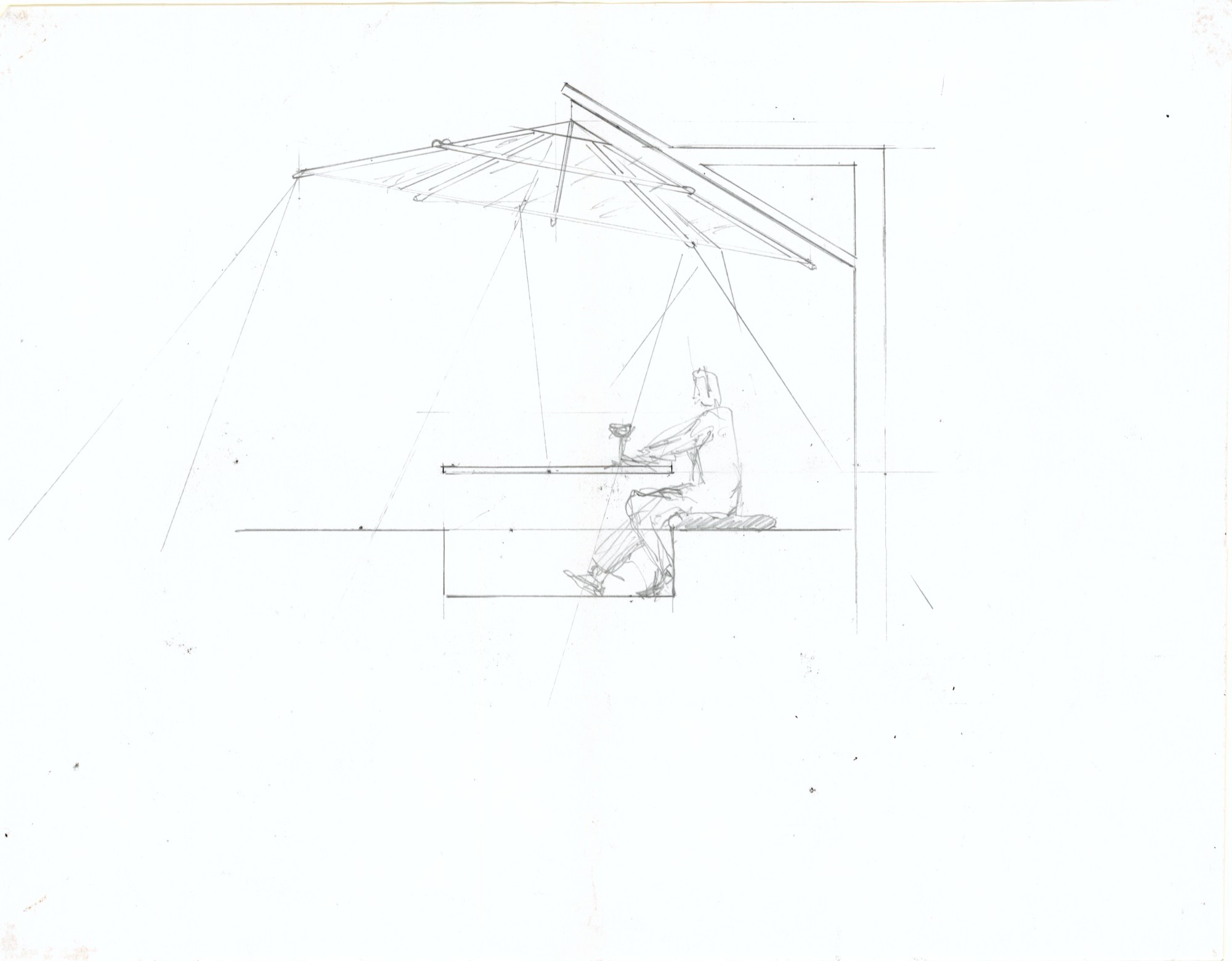 Kotatsu Table (HH-HHC-0068) — drawing, Hunter House Collection