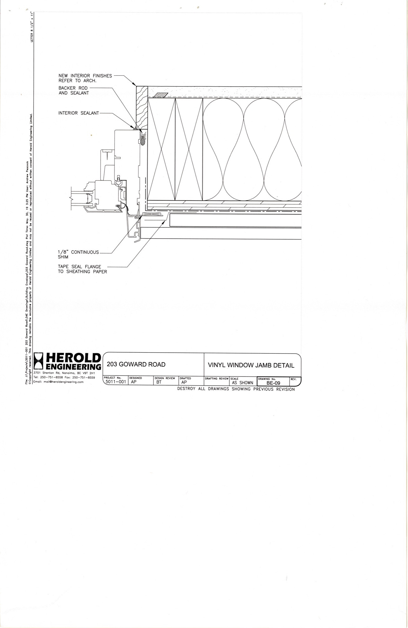 Engineering, Site-Built Windows, Detail (HH-HHC-0102) — engineering document, Hunter House Collection